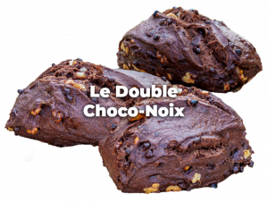 Le Double Choco-noix - Boulangerie Chez Charles